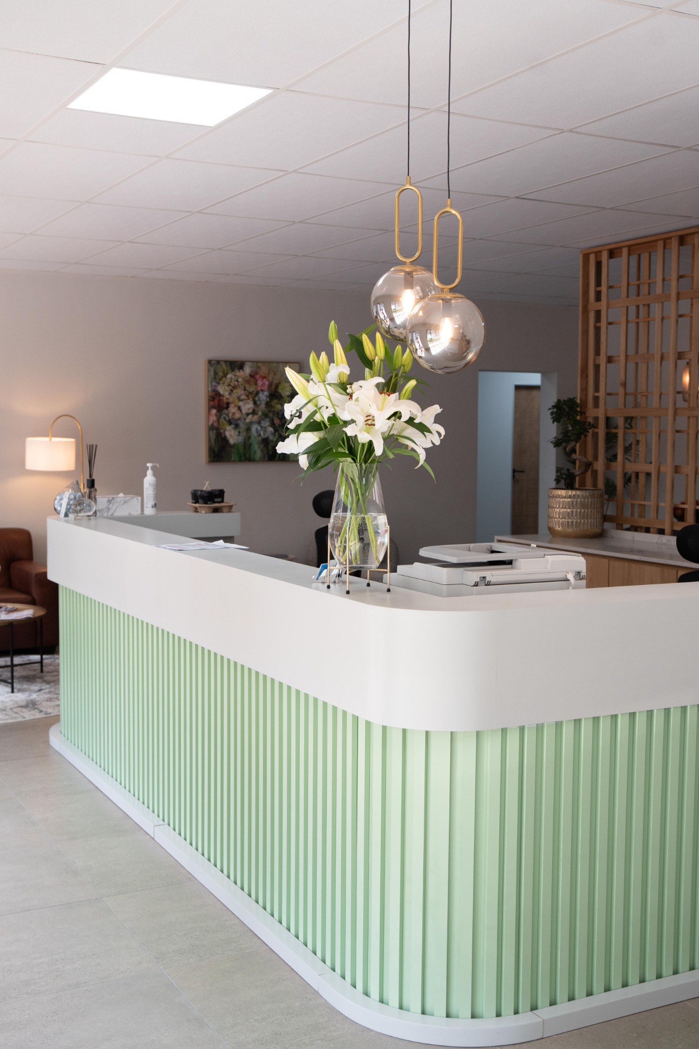 Reception area at MedCentre Waterkloof